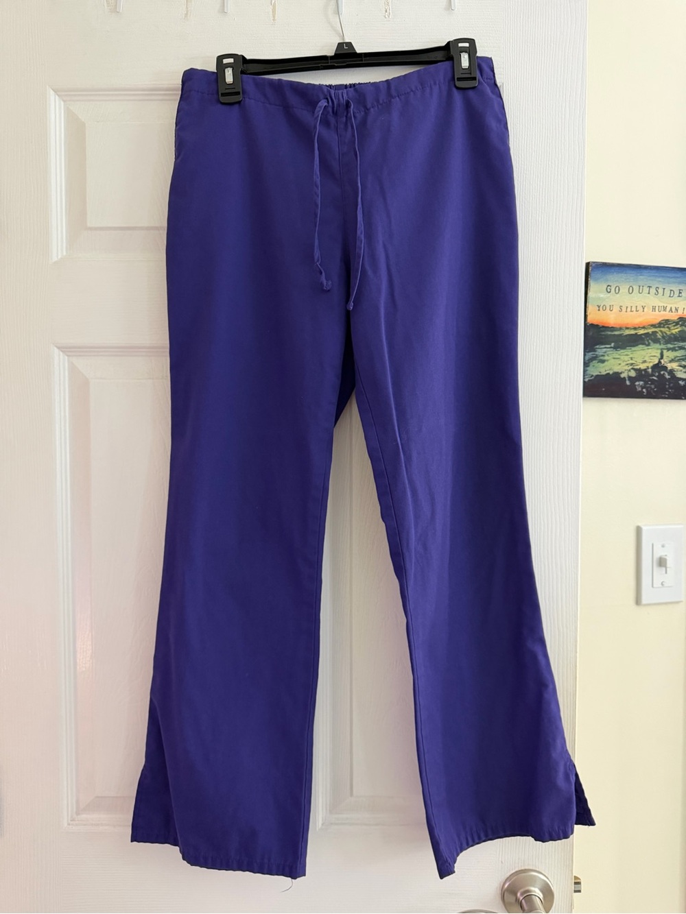 Cherokee Wide-Leg Drawstring Scrub Pants